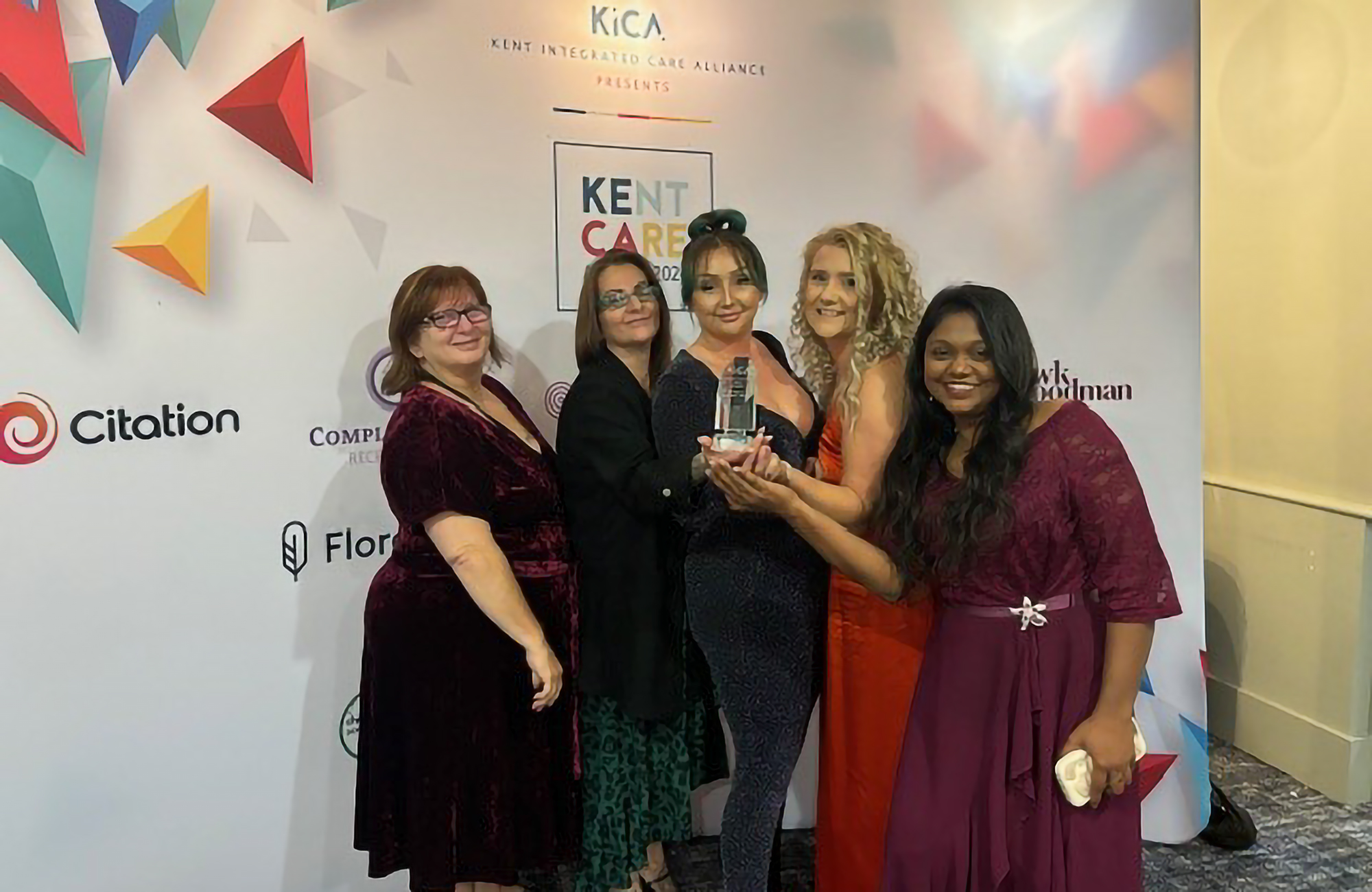 Alpine wins Residential Care Team (OPPD) at KICA Kent Care Award 2024!