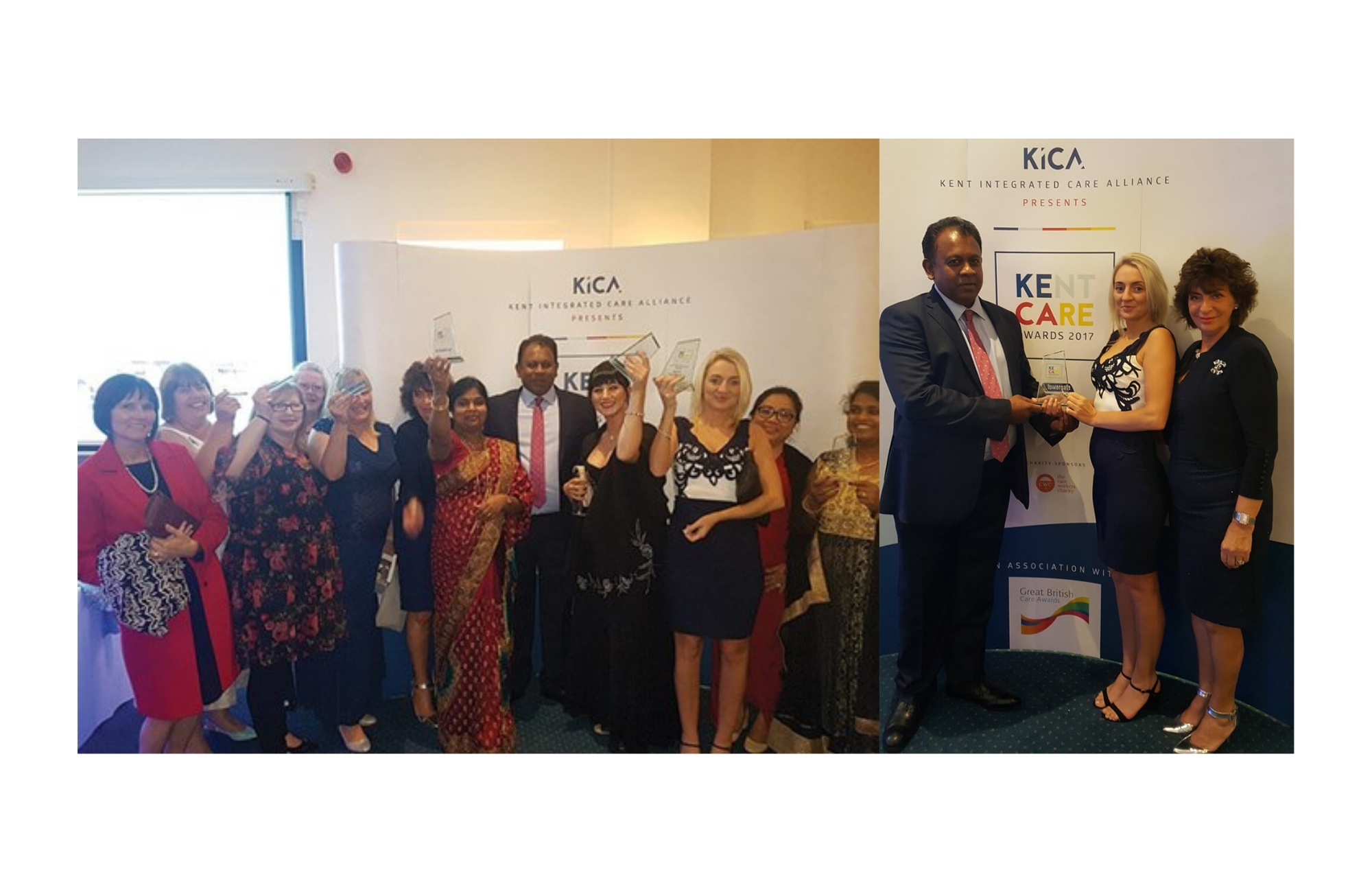 The Hollies wins Dementia Carer of the Year at Kent Care Awards 2017!